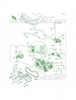 Throttle pour Kawasaki TERYX 2015