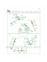 Valves pour Kawasaki TERYX 2015