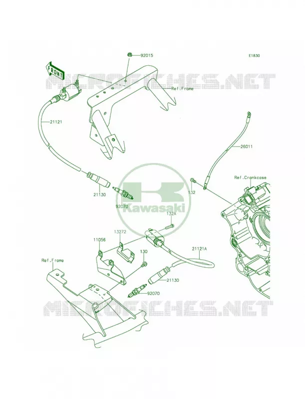 Ignition System Kawasaki MULE 800 2015 TERYX  KRF800BFF