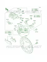 Front Brake pour Kawasaki Teryx4 750 4x4 EPS Realtree APG HD 2012