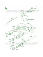 Gear Change DrumShift Forks pour Kawasaki Teryx4 750 4x4 EPS Realtree APG HD 2012