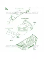 ReflectorsCN pour Kawasaki Teryx4 750 4x4 EPS Realtree APG HD 2012