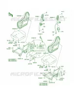 Seat pour Kawasaki Teryx4 750 4x4 EPS Realtree APG HD 2012