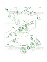 Starter Motor pour Kawasaki Teryx4 750 4x4 EPS Realtree APG HD 2012