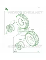 WheelsTires pour Kawasaki Teryx4 750 4x4 EPS Realtree APG HD 2012