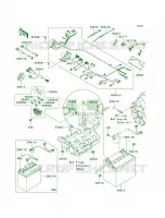 Chassis Electrical Equipment pour Kawasaki Teryx 750 FI 4x4 Sport 2011