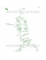 Control pour Kawasaki Teryx 750 FI 4x4 Sport 2011