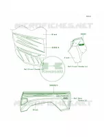 DecalsBlackSAFA pour Kawasaki Teryx 750 FI 4x4 Sport 2011