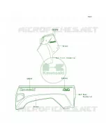 DecalsGreenSAF pour Kawasaki Teryx 750 FI 4x4 Sport 2011