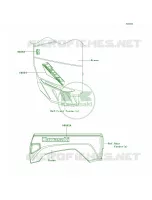 DecalsGreenSBF pour Kawasaki Teryx 750 FI 4x4 Sport 2011