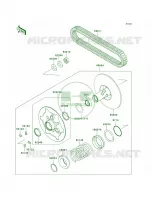 Driven ConverterDrive Belt pour Kawasaki Teryx 750 FI 4x4 Sport 2011