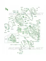 Engine Covers pour Kawasaki Teryx 750 FI 4x4 Sport 2011