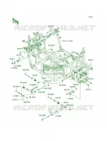 Engine Mount pour Kawasaki Teryx 750 FI 4x4 Sport 2011
