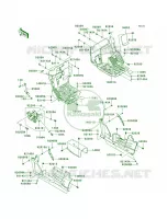 Frame FittingsFront pour Kawasaki Teryx 750 FI 4x4 Sport 2011