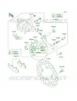 Front Brake pour Kawasaki Teryx 750 FI 4x4 Sport 2011