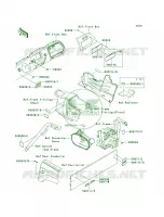 Labels pour Kawasaki Teryx 750 FI 4x4 Sport 2011