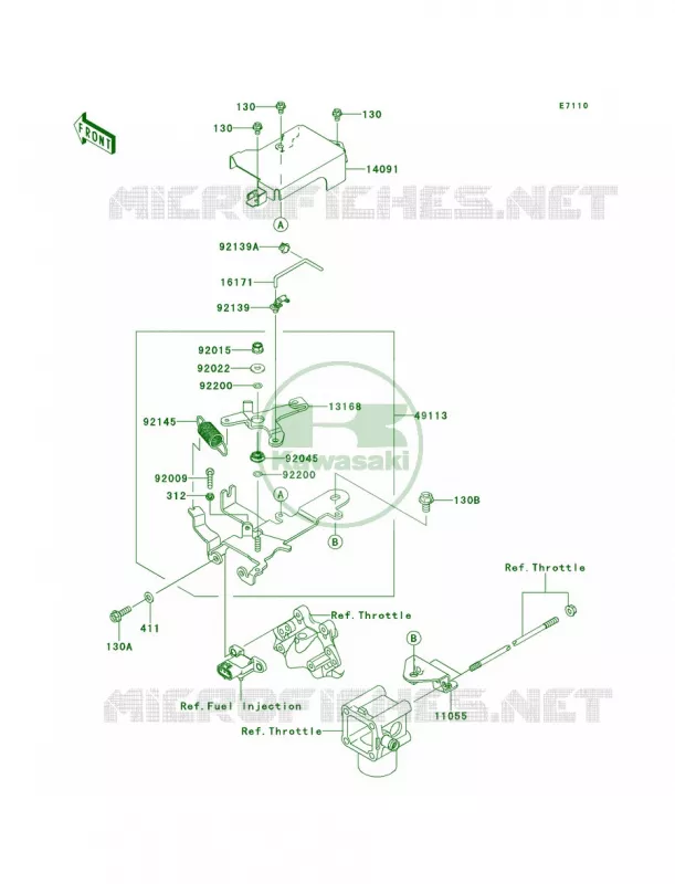 Control Kawasaki MULE 620 2013 Mule 4000  KAF620PDF