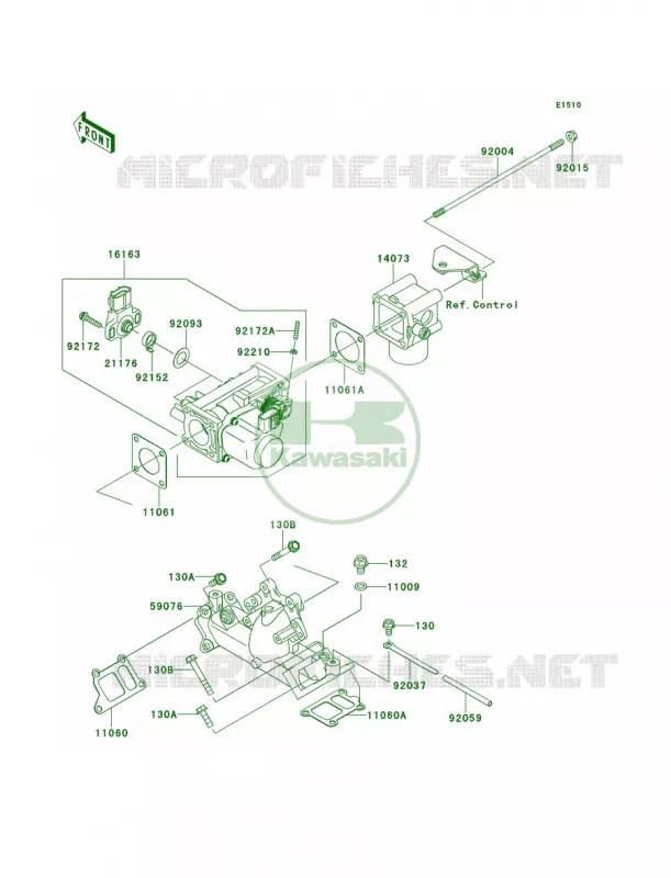 Throttle Kawasaki MULE 620 2013 Mule 4010 Trans4x4  KAF620RDFA