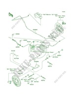 Rear Brake Piping pour Kawasaki Mule 610 4x4 2012