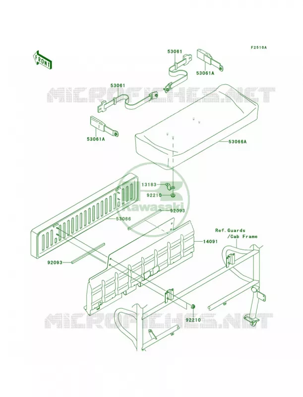SeatPBF-PDF Kawasaki MULE 620 2011 Mule 4000  KAF620PBF