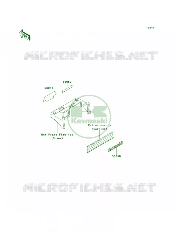DecalsKAF620-C1C2 Kawasaki MULE 620 2007 MULE 2500  KAF620-C4