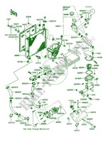 Radiator pour Kawasaki Concours 1990