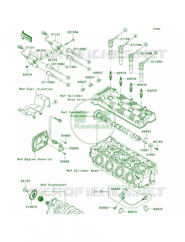 Ignition System Kawasaki JET SKI 1500 2013 ULTRA 300X  JT1500HDF