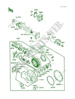 Drive ShaftFinal Gear pour Kawasaki Concours 1987