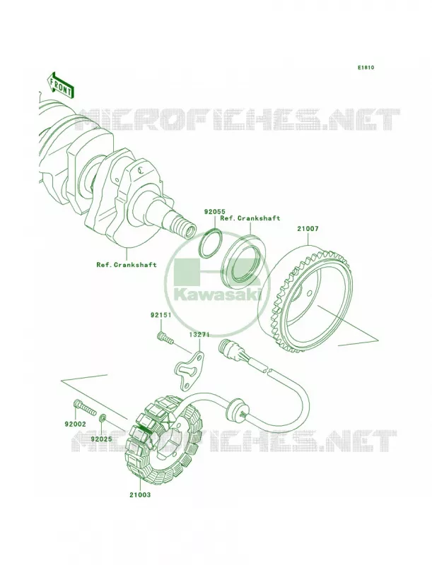 Generator Kawasaki JET SKI 1500 2009 ULTRA 260X  JT1500E9F