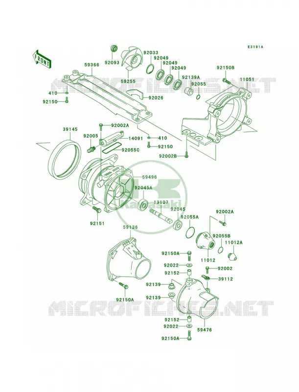 Jet PumpC2 Kawasaki JET SKI 1200 2005 1200 STX-R  JT1200-C2