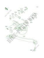 Gear Change Mechanism pour Kawasaki KLX250S 2014
