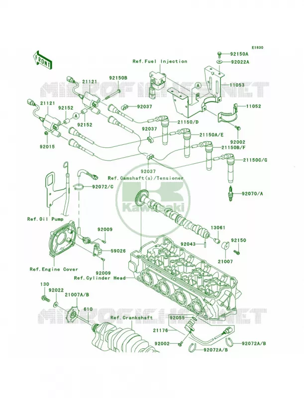 Ignition System Kawasaki JET SKI 1200 2003 STX-12F  JT1200-B1