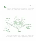 Engine Mount pour Kawasaki 1100 STX D.I. 2002
