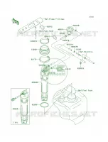 Fuel Pump pour Kawasaki 1100 STX D.I. 2002