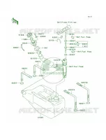 Fuel Tank pour Kawasaki 1100 STX D.I. 2002