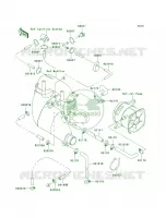 Cooling pour Kawasaki 900 STS 2002