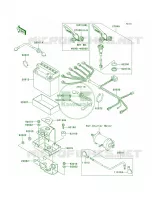 Electrical Equipment pour Kawasaki 900 STS 2002