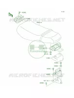 Seat pour Kawasaki 900 STS 2002