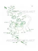Cooling pour Kawasaki ULTRA 150 2001