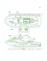 DecalsJH1200 A1 pour Kawasaki ULTRA 150 2001