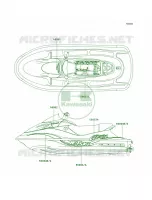 DecalsJH1200 A3 pour Kawasaki ULTRA 150 2001
