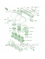 Flame Arrester pour Kawasaki ULTRA 150 2001