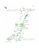 Handle Pole pour Kawasaki ULTRA 150 2001