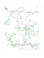 Handlebar pour Kawasaki ULTRA 150 2001