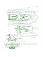 LabelsWhiteJH1200 A4 pour Kawasaki ULTRA 150 2001