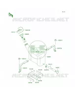 Oil Tank pour Kawasaki 900 STS 2001