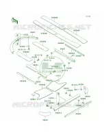 Pads pour Kawasaki 900 STS 2001