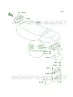Seat pour Kawasaki 900 STS 2001
