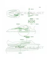 DecalsJT900 C1 pour Kawasaki 900 STX 2001