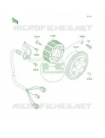 Generator pour Kawasaki 900 STX 2001